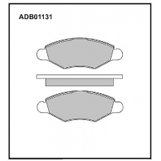ADB01131 Allied Nippon Тормозные колодки