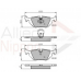 ADB0166 COMLINE Комплект тормозных колодок, дисковый тормоз