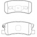 FD7323A NECTO Комплект тормозных колодок, дисковый тормоз