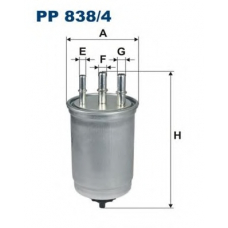 PP838/4 FILTRON Топливный фильтр