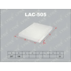 LAC-505 LYNX Cалонный фильтр