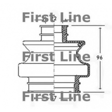 FCB2305 FIRST LINE Пыльник, приводной вал