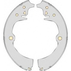 M512 MGA Комплект тормозных колодок