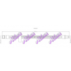 H1660 Brovex-Nelson Тормозной шланг