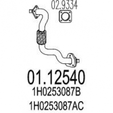 01.12540 MTS Труба выхлопного газа