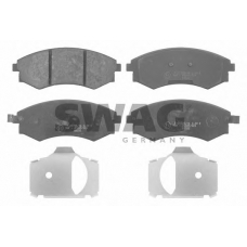 90 91 6681 SWAG Комплект тормозных колодок, дисковый тормоз