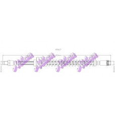 H5617 Brovex-Nelson Тормозной шланг