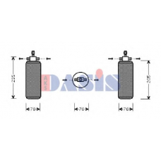 800500N AKS DASIS Осушитель, кондиционер
