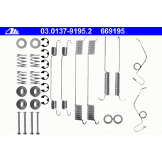 03.0137-9195.2 ATE Комплектующие, тормозная колодка