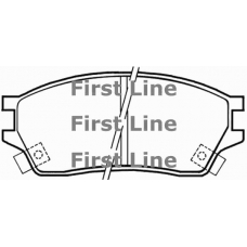 FBP1535 FIRST LINE Комплект тормозных колодок, дисковый тормоз