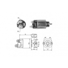 ZM705 ERA Тяговое реле, стартер