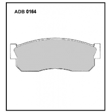 ADB0164 Allied Nippon Тормозные колодки