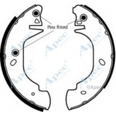 SHU502 APEC Тормозные колодки