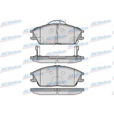 AC0581222D AC Delco Комплект тормозных колодок, дисковый тормоз