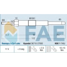 74209 FAE Свеча накаливания