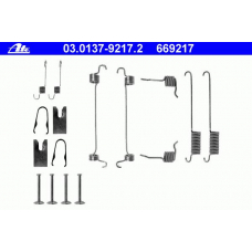 03.0137-9217.2 ATE Комплектующие, тормозная колодка
