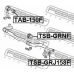 TAB-150F FEBEST Подвеска, стойка вала