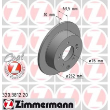 320.3812.20 ZIMMERMANN Тормозной диск