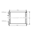 FTA2229 AVA Радиатор, охлаждение двигателя
