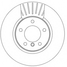 562320BC BENDIX Тормозной диск