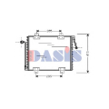 182030N AKS DASIS Конденсатор, кондиционер