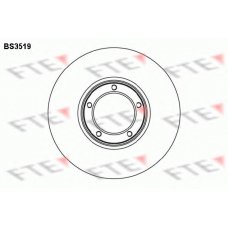 BS3519 FTE Тормозной диск