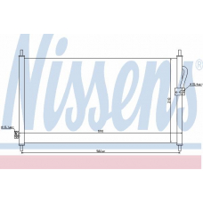 94288 NISSENS Конденсатор, кондиционер