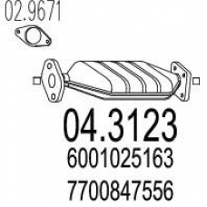 04.3123 MTS Катализатор