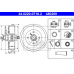 24.0220-0718.2 ATE Тормозной барабан