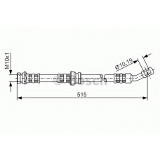 1 987 476 147 BOSCH Тормозной шланг