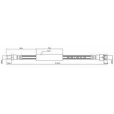 VBH390 MOTAQUIP Тормозной шланг