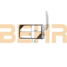 9101349 BEHR Heater core