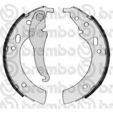 S 06 501 BREMBO Комплект тормозных колодок