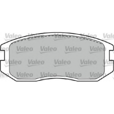 551771 VALEO Комплект тормозных колодок, дисковый тормоз