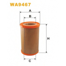 WA9467 WIX Воздушный фильтр
