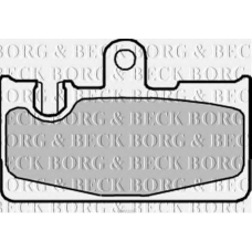 BBP2229 BORG & BECK Комплект тормозных колодок, дисковый тормоз