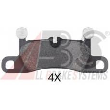 37788 OE ABS Комплект тормозных колодок, дисковый тормоз