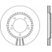 BDR1868.20 OPEN PARTS Тормозной диск