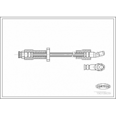 19018609 CORTECO Тормозной шланг