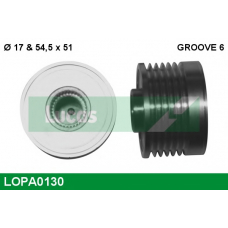 LOPA0130 TRW Механизм свободного хода генератора