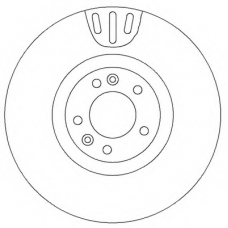 562398BC BENDIX Тормозной диск