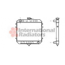37002034 VAN WEZEL Радиатор, охлаждение двигателя