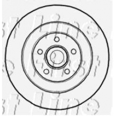 FBD1918 FIRST LINE Тормозной диск