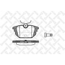 703 000-SX STELLOX Комплект тормозных колодок, дисковый тормоз