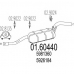 01.60440 MTS Глушитель выхлопных газов конечный