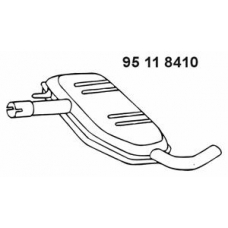 95 11 8410 EBERSPACHER Средний глушитель выхлопных газов