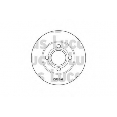 DF2598 TRW Тормозной диск