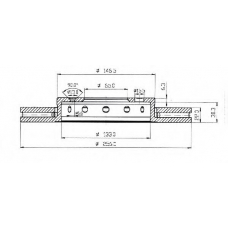 BDC4669BD QUINTON HAZELL Тормозной диск