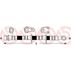 T 28 028 BREMBO Тормозной шланг