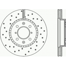 BDRS2233.25 OPEN PARTS Тормозной диск